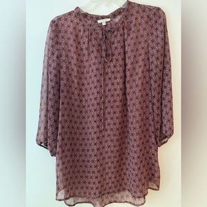 PLEIONE XL Sheer Summer Blouse